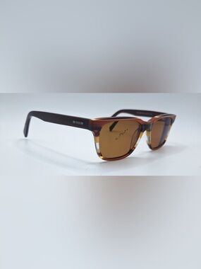 Di Valdi DVO8026 Brown Oval Sunglasses Frames Only